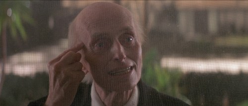 Julian Beck as Kane, who died during filming. Poor Mr Beck looks like he actually died before filming.