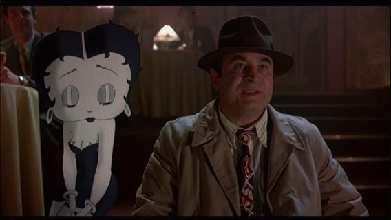 Betty Boop's nipple slip