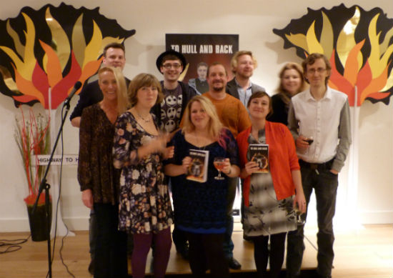 Some of the writers and judges from the 'To Hull and Back Competition'