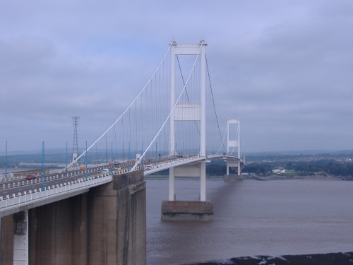 The Severn Bridge - a common spot for suicides