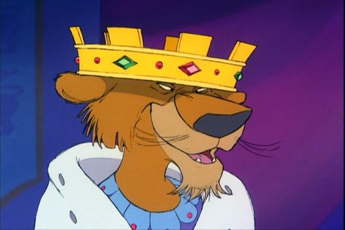 The Disney version of Prince John, Arthur's suspected killer