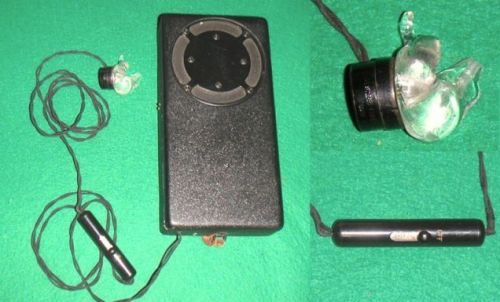 A 1925 Western Electric Model 34A Audiphone Carbon Hearing Aid